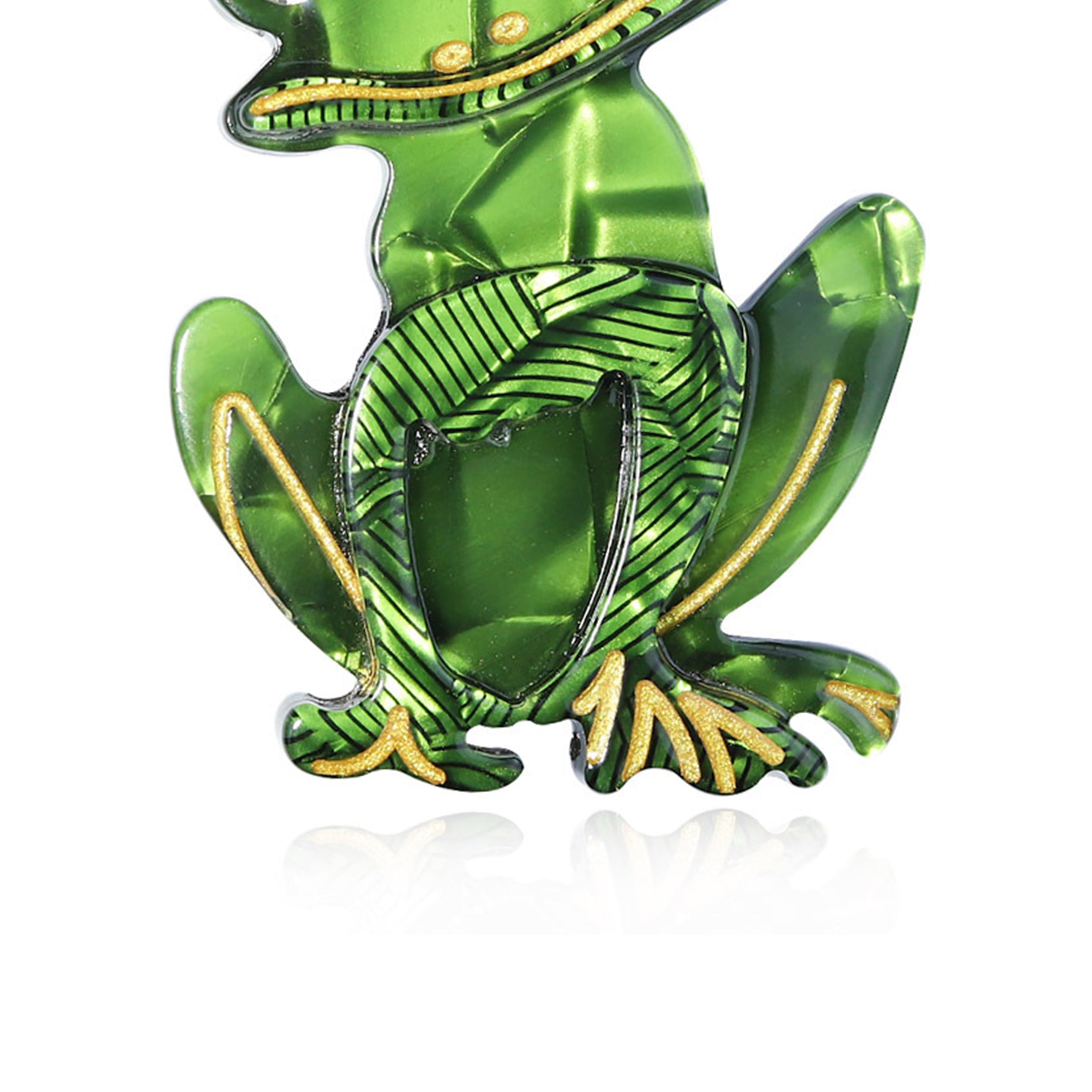 Frog Acrylic Brooch PA4707