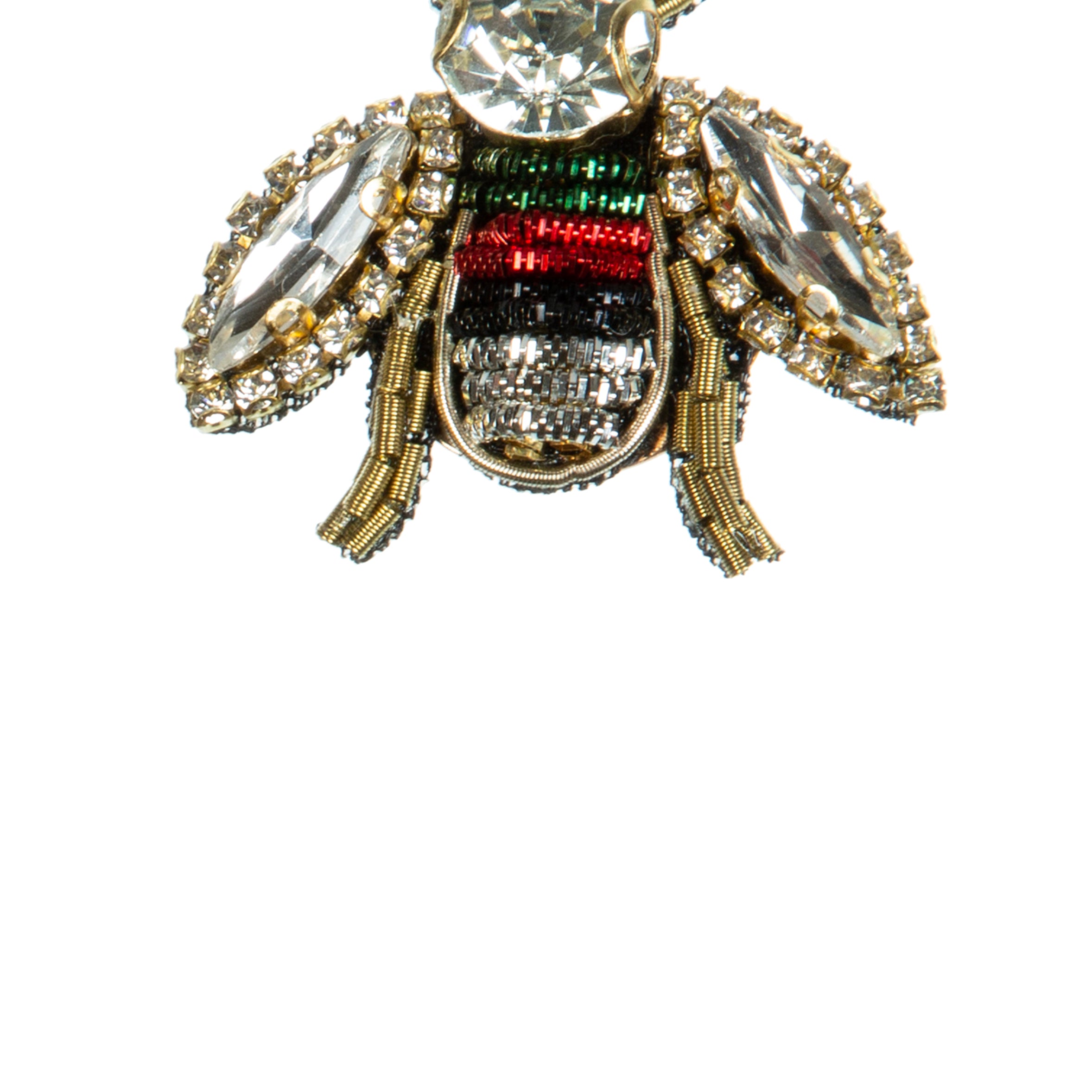Broche de abeja con diamantes de imitación PA4987