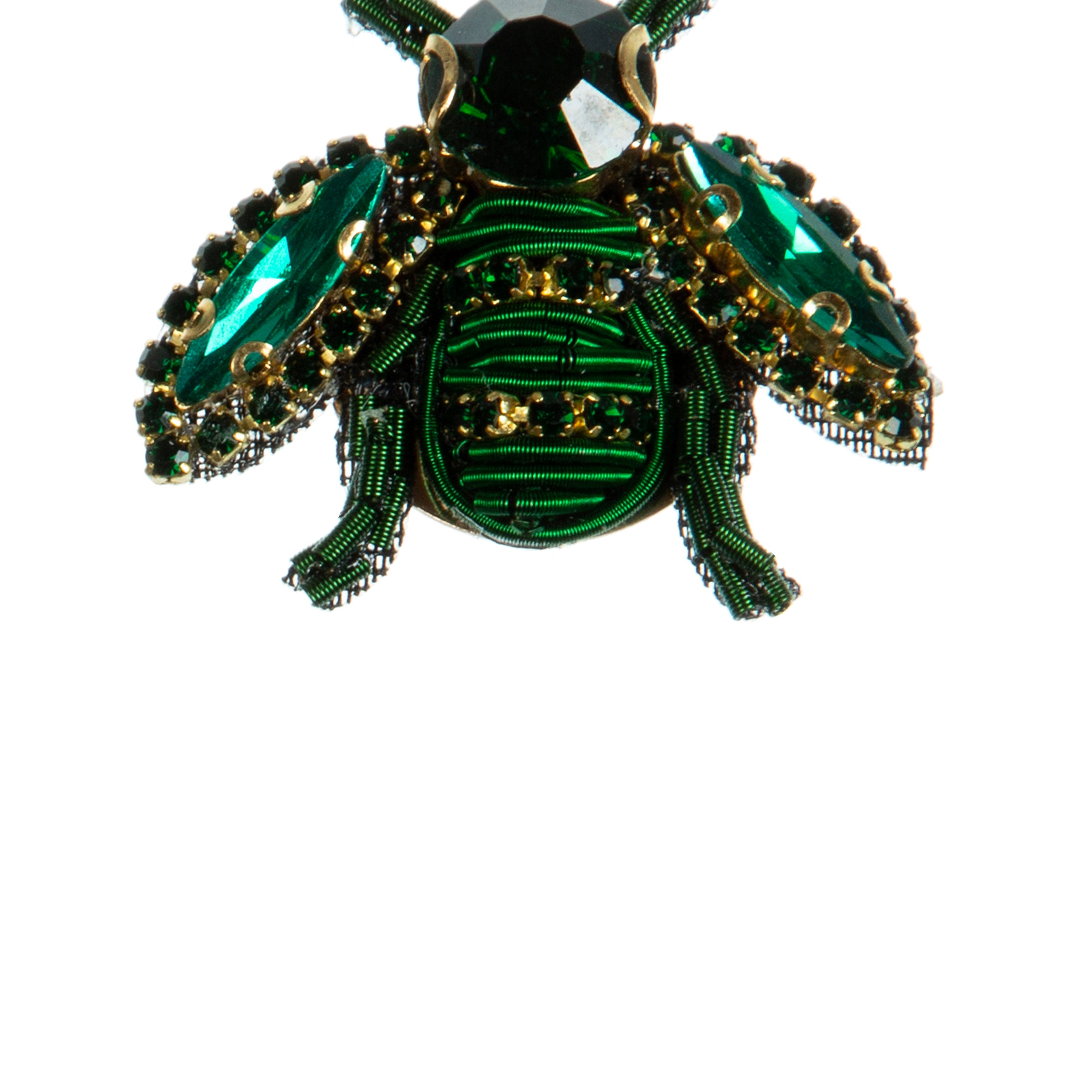 Broche de abeja con diamantes de imitación PA4987