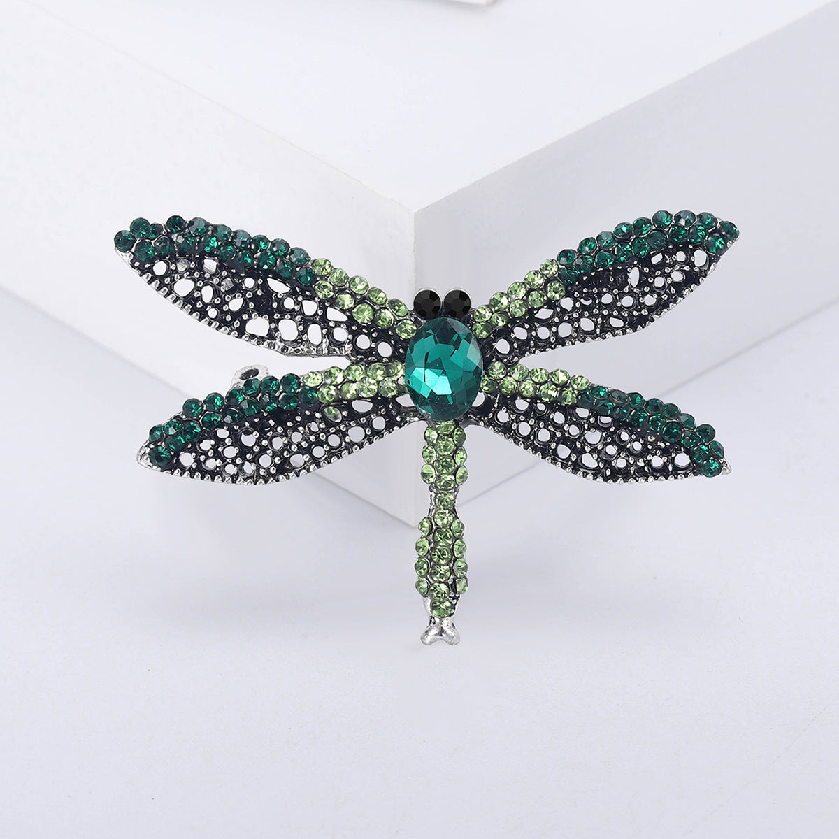Dragonfly Alloy Rhinestone Brooch PA5761
