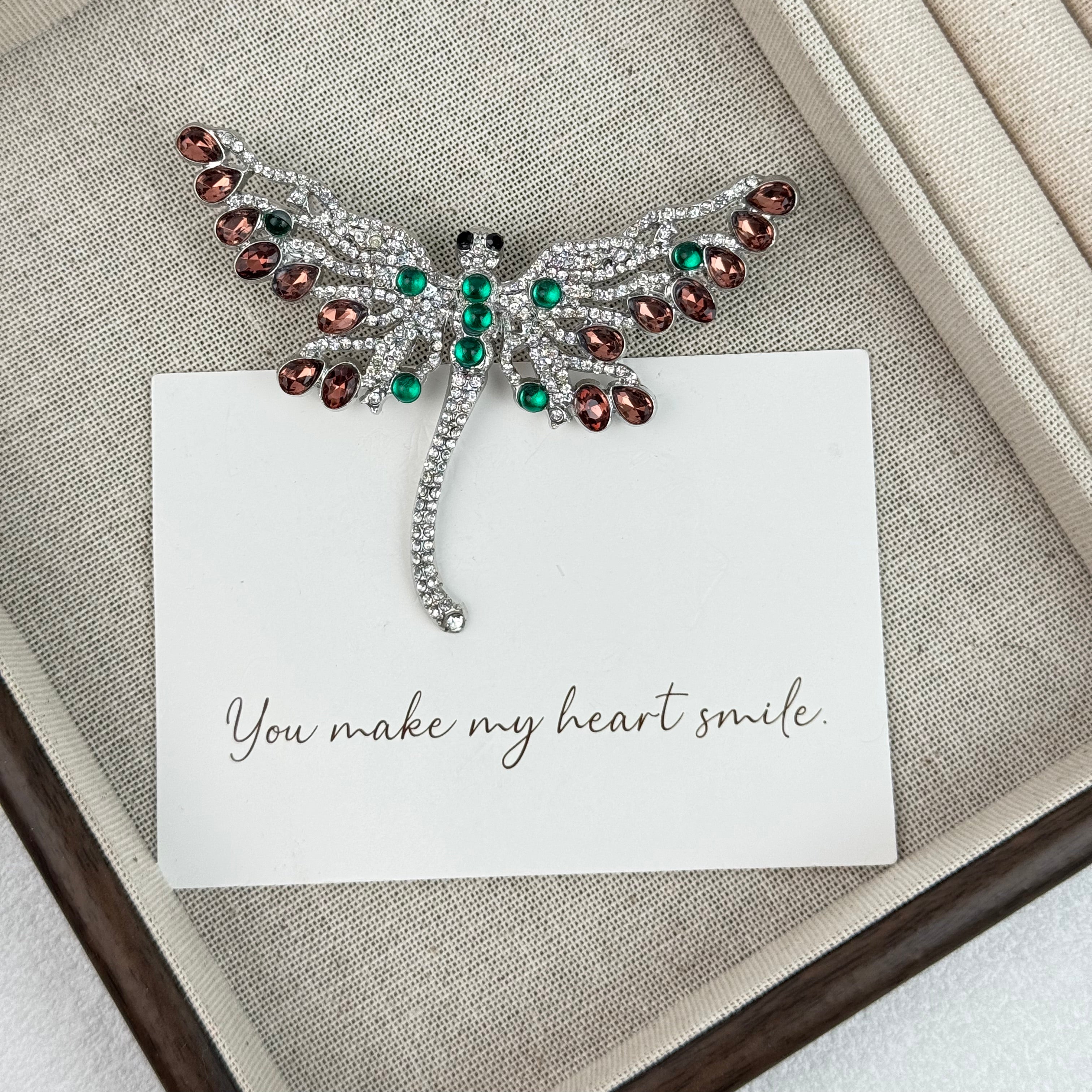 Dragonfly Alloy Brooch PA6390
