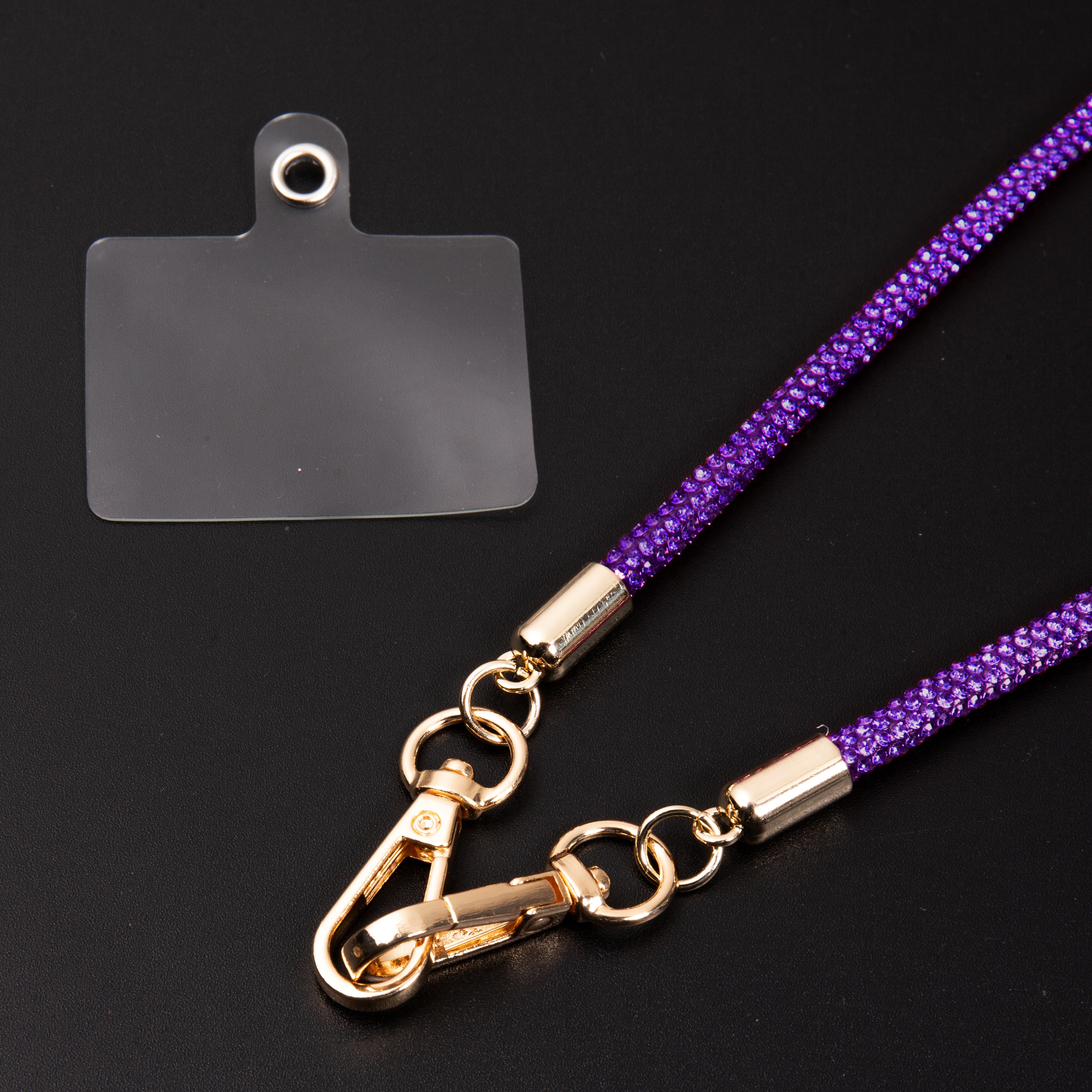 Rhinestone Rope Crossbody Lanyard PC5597