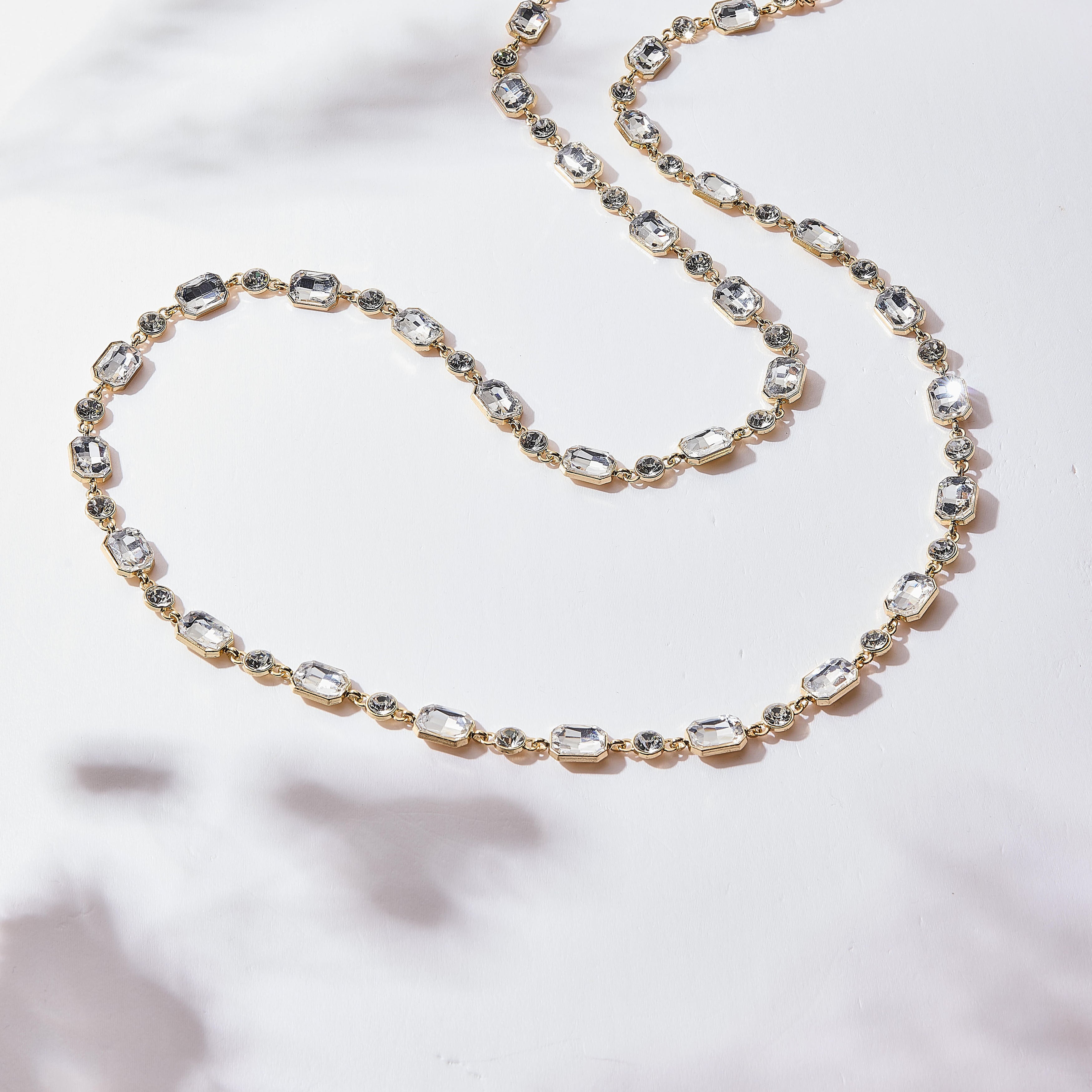 Round Crystal Crossbody Lanyard PC5714