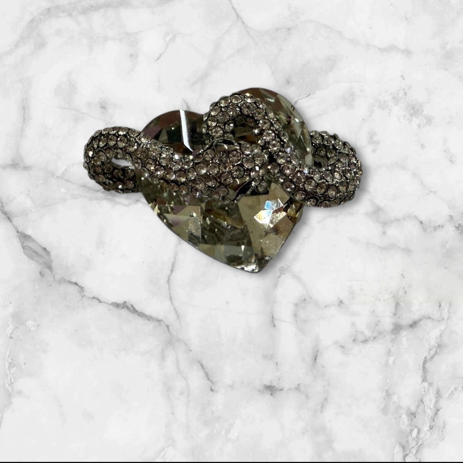 Snake Crystal Brooch PA4098