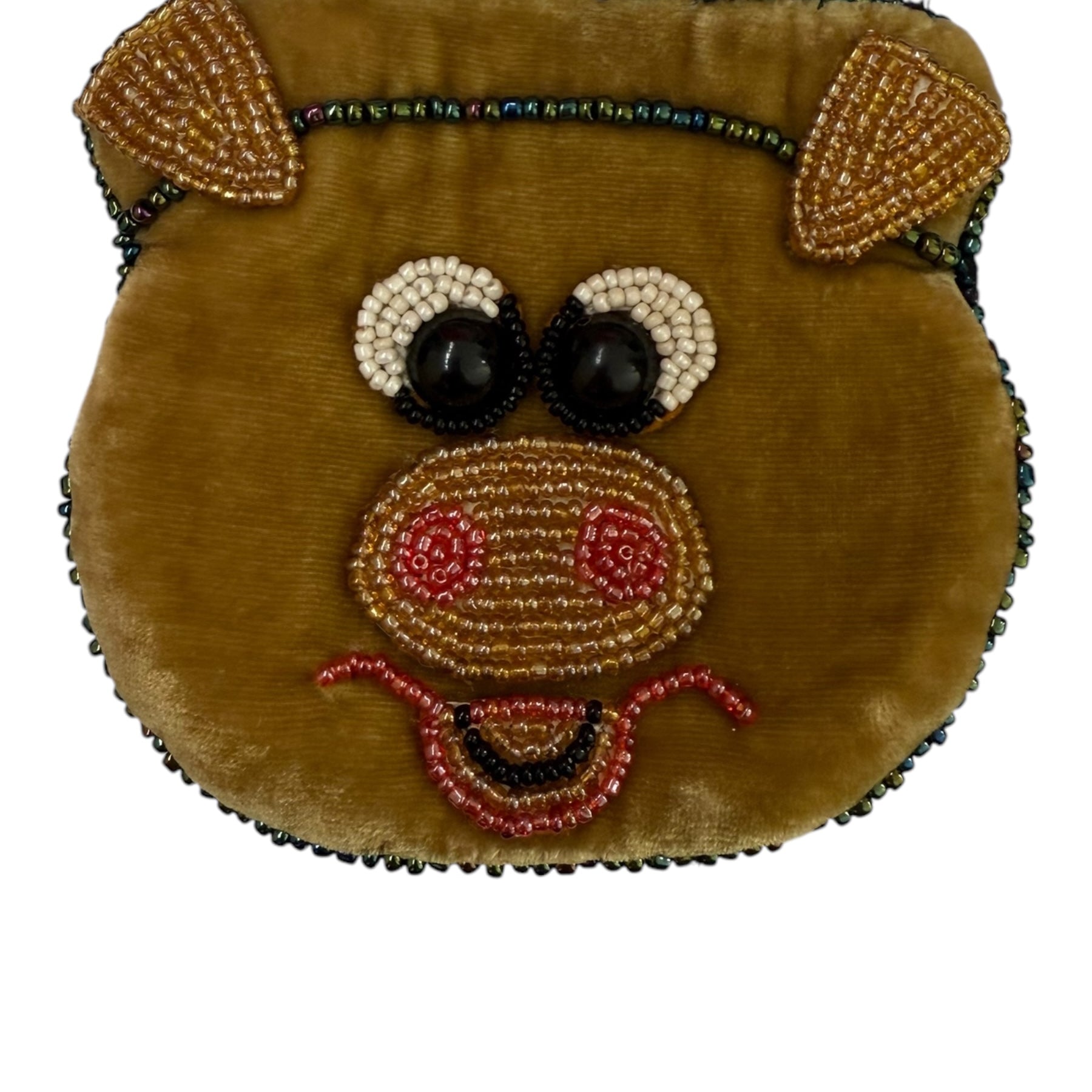 Pig Velvet Coin Purse V0701