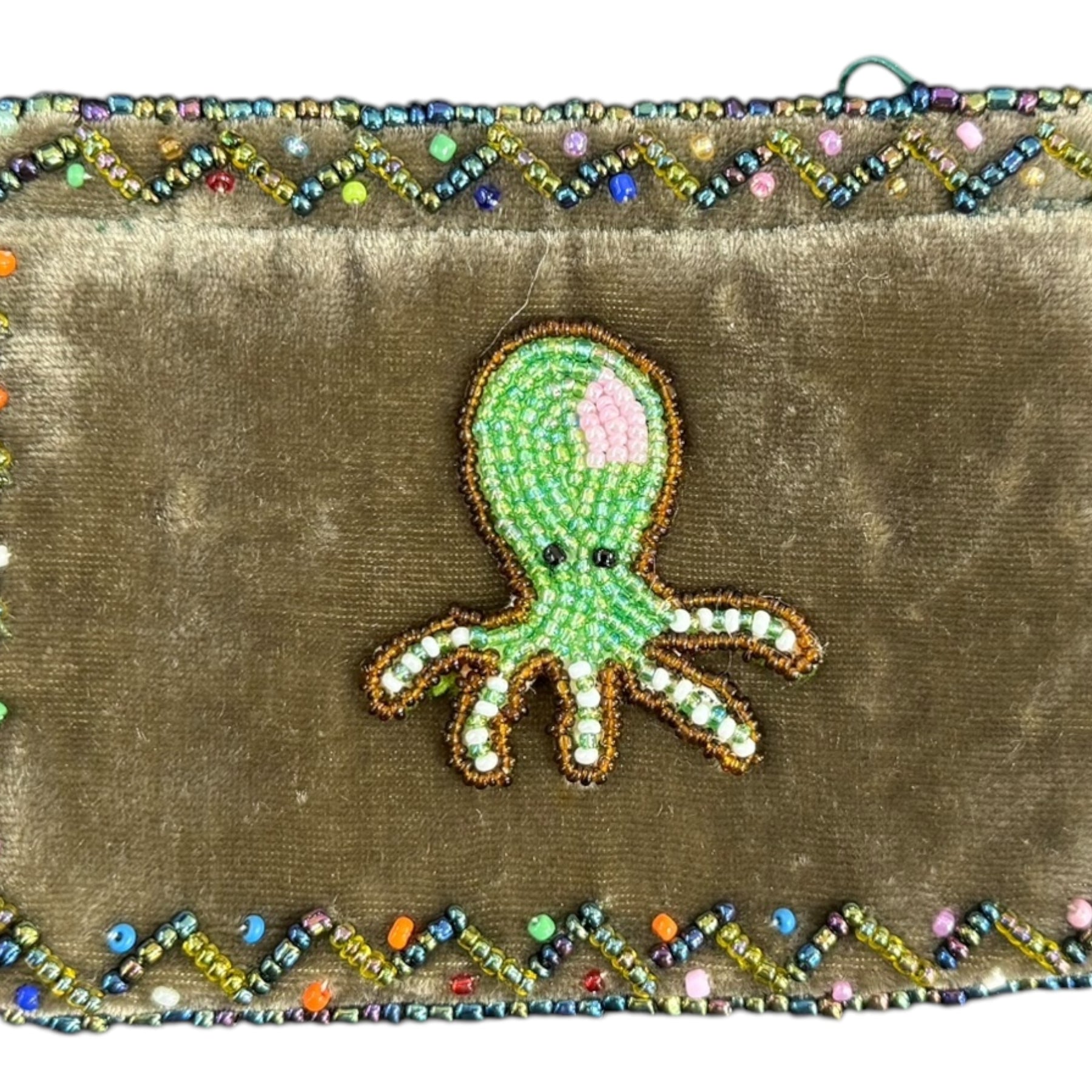 Octopus Velvet Coin Purse V0701