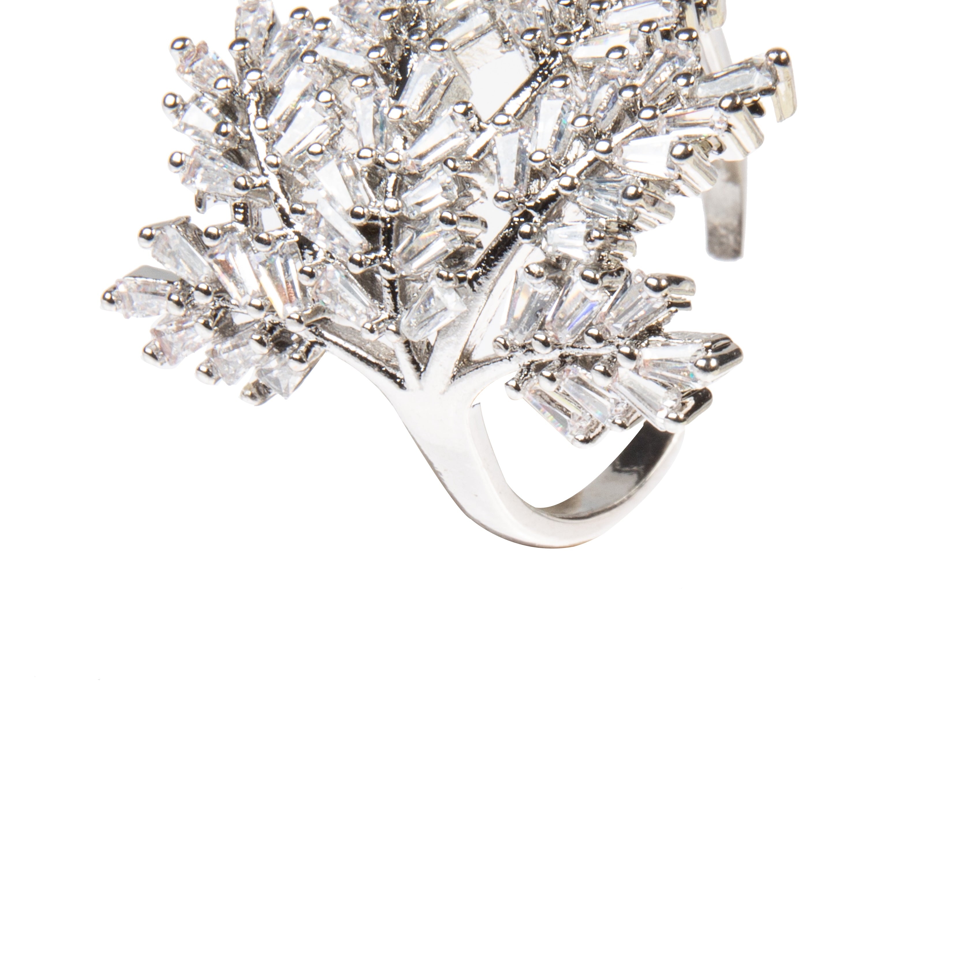 Leaf Shape Cubic Zirconia R2648