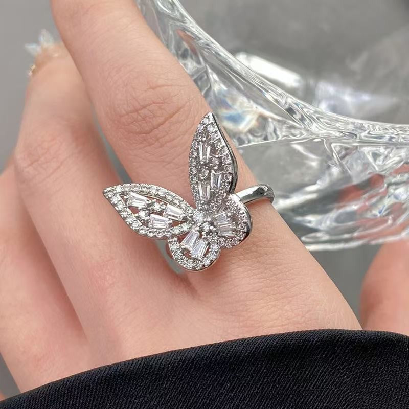 Butterfly Cubic Zirconia Ring AR12655