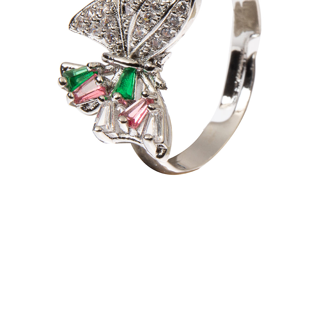 Butterfly Cubic Zirconia Ring R2695