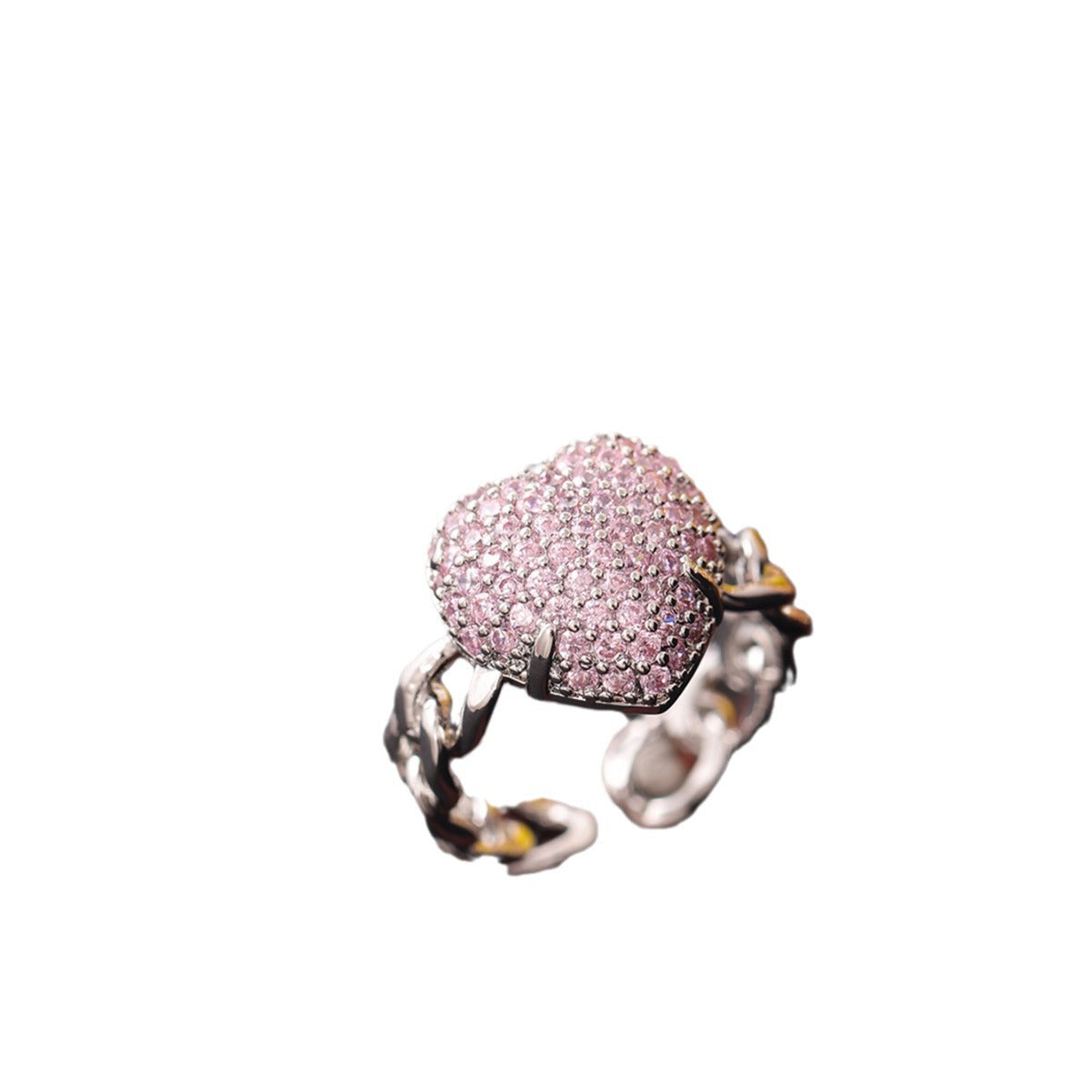 Love Alloy Cubic Zirconia Ring R2706