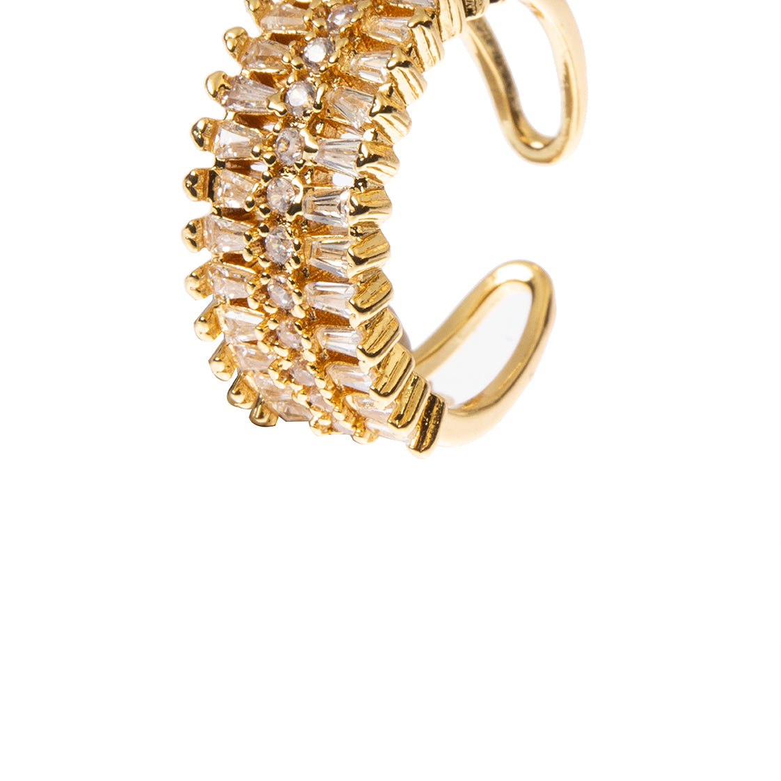 Ear Of Wheat Cubic Zirconia Ring R2714