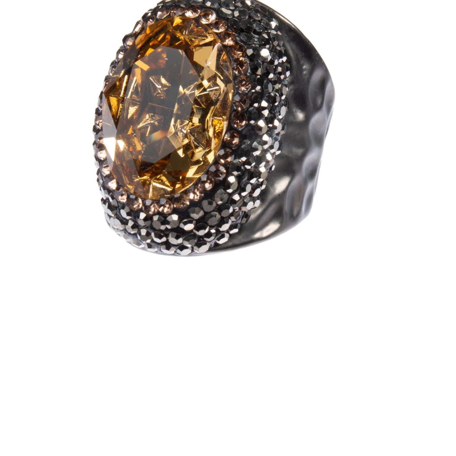 Glass Rhinestone Alloy Rings R2735