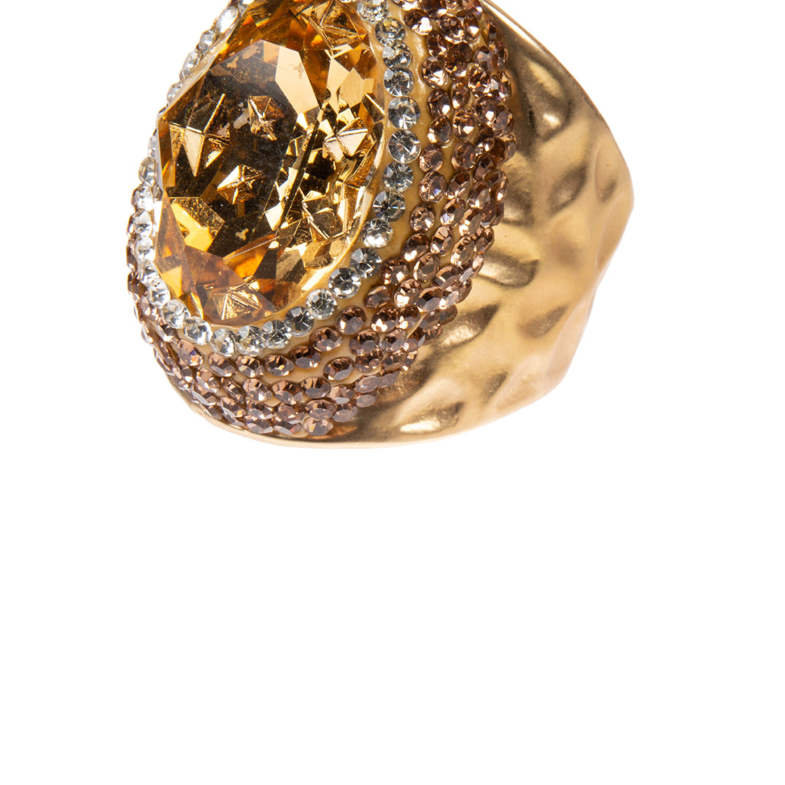 Glass Rhinestone Alloy Rings R2735