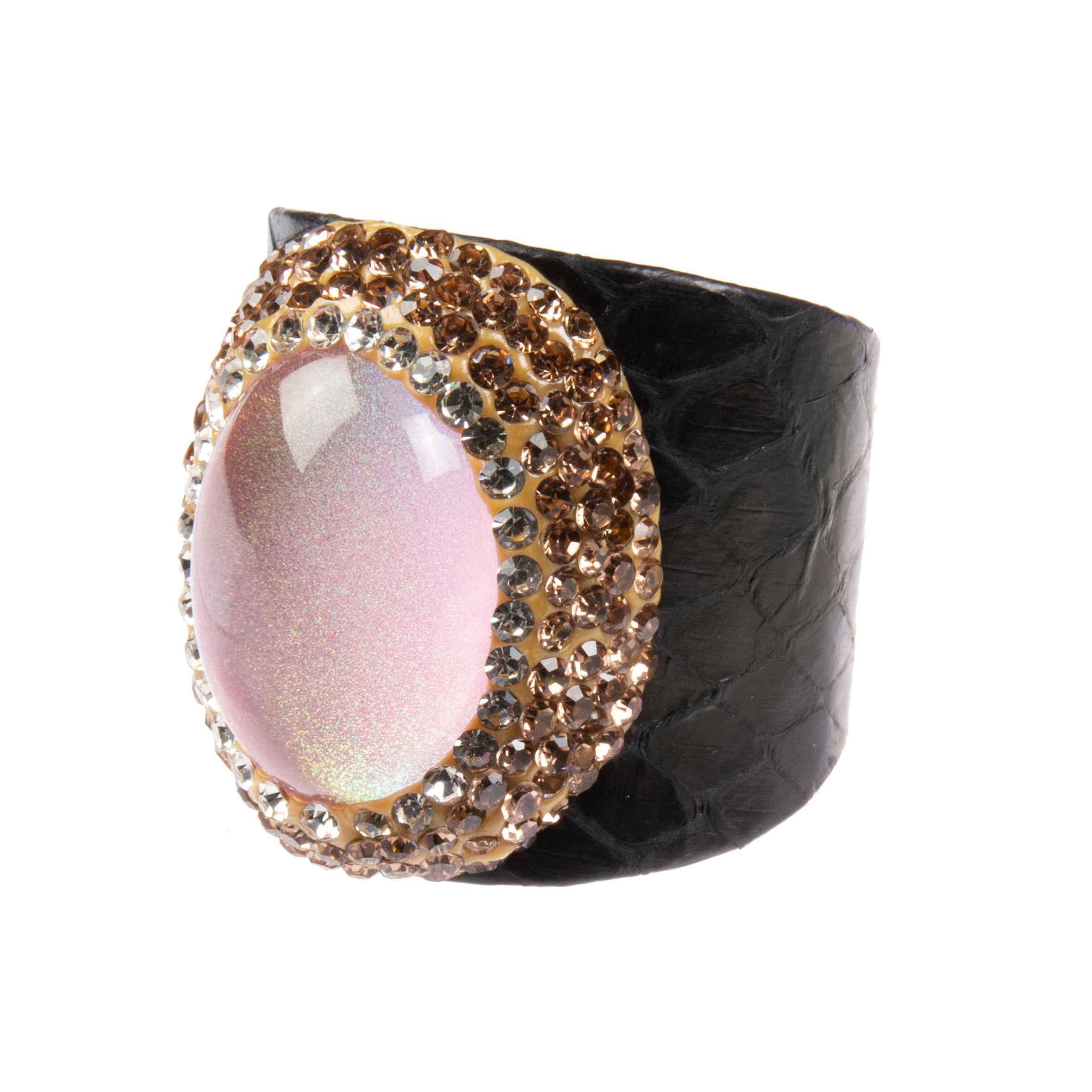 Glass Rhinestone Alloy Rings R2736