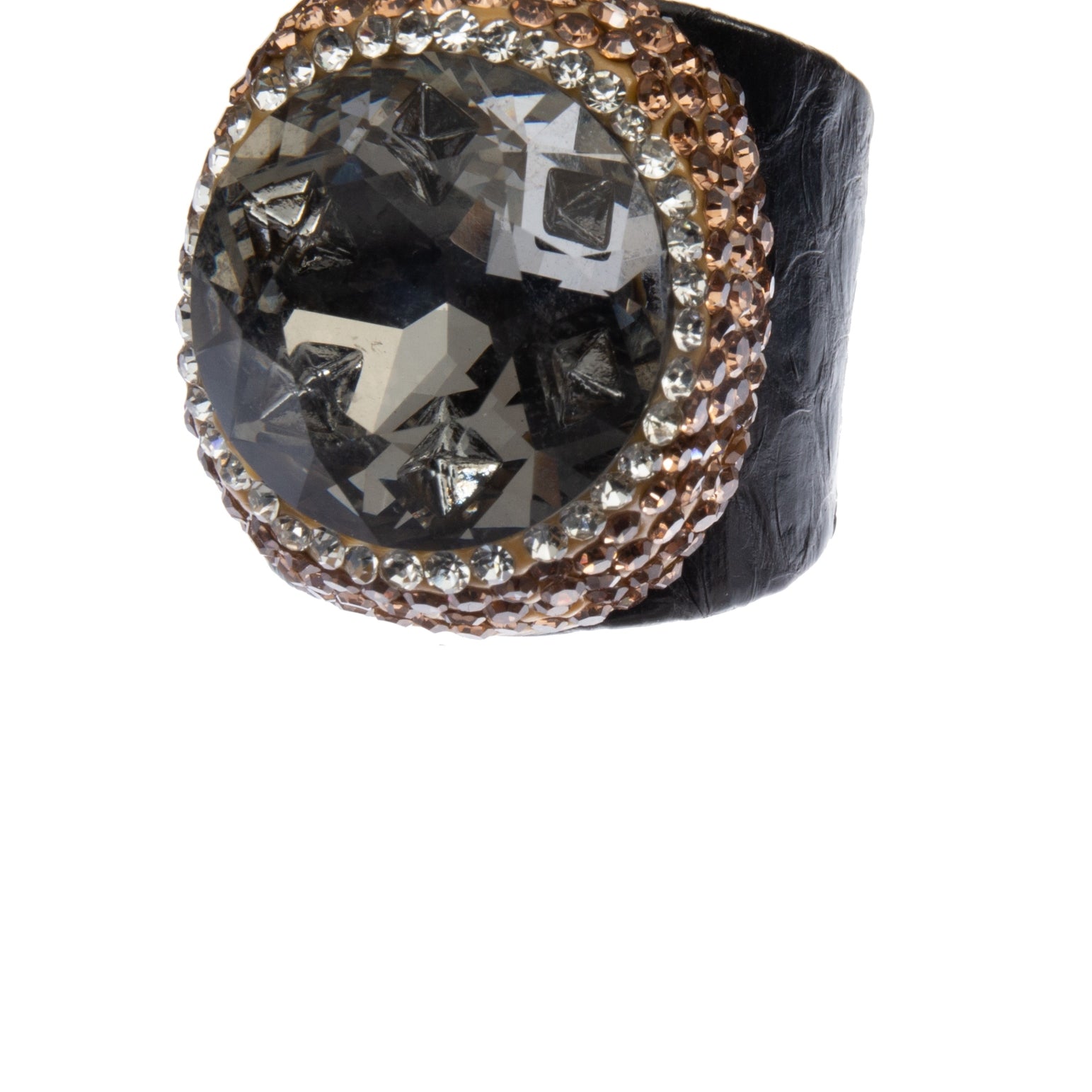 Glass Rhinestone Alloy Rings R2738