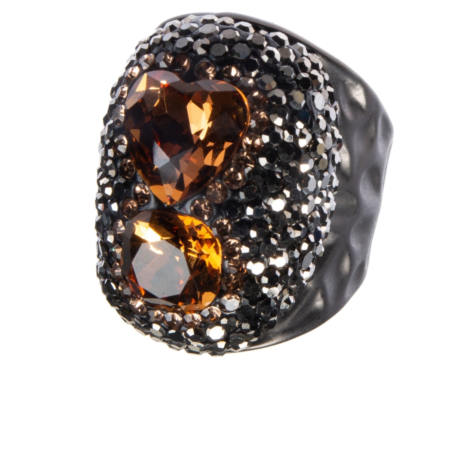 Glass Rhinestone Alloy Rings R2740