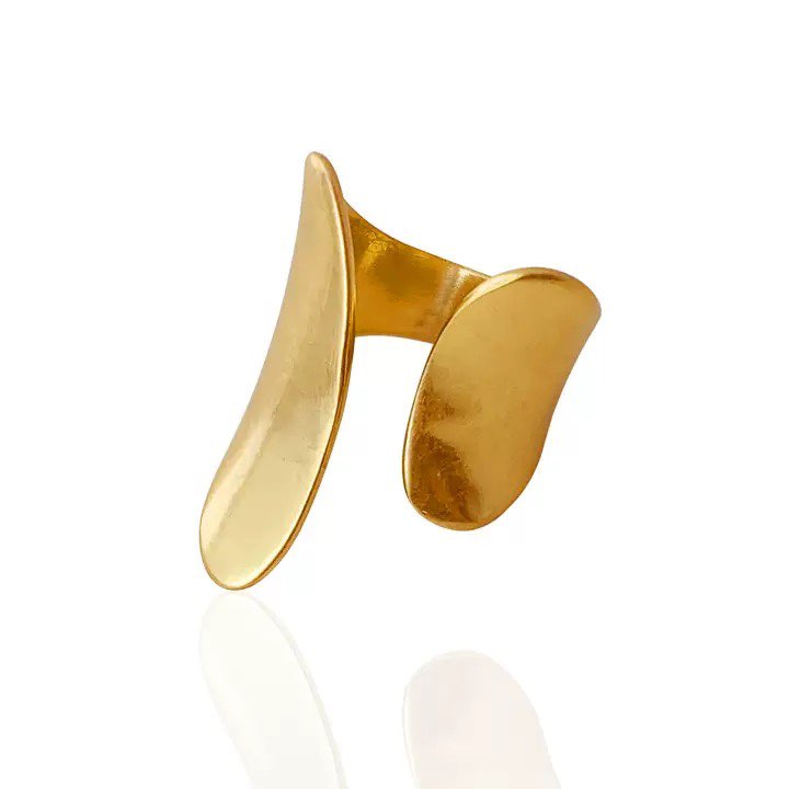 Wide Copper Ring R2762