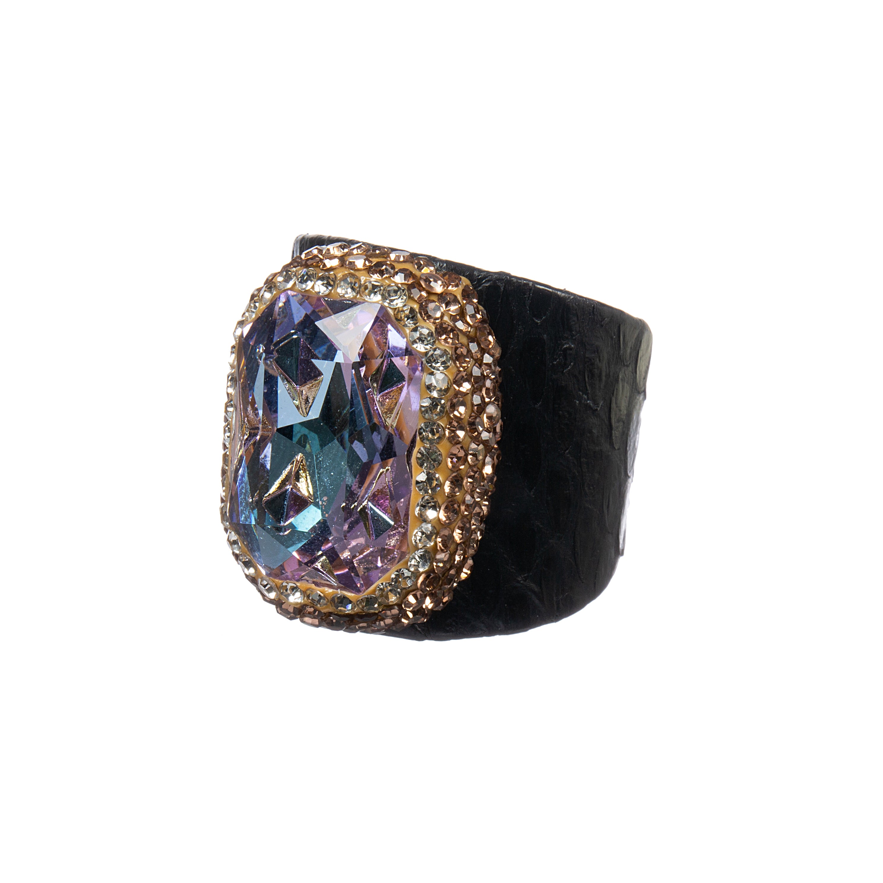 Fashion Crystal Leather Rings R2804