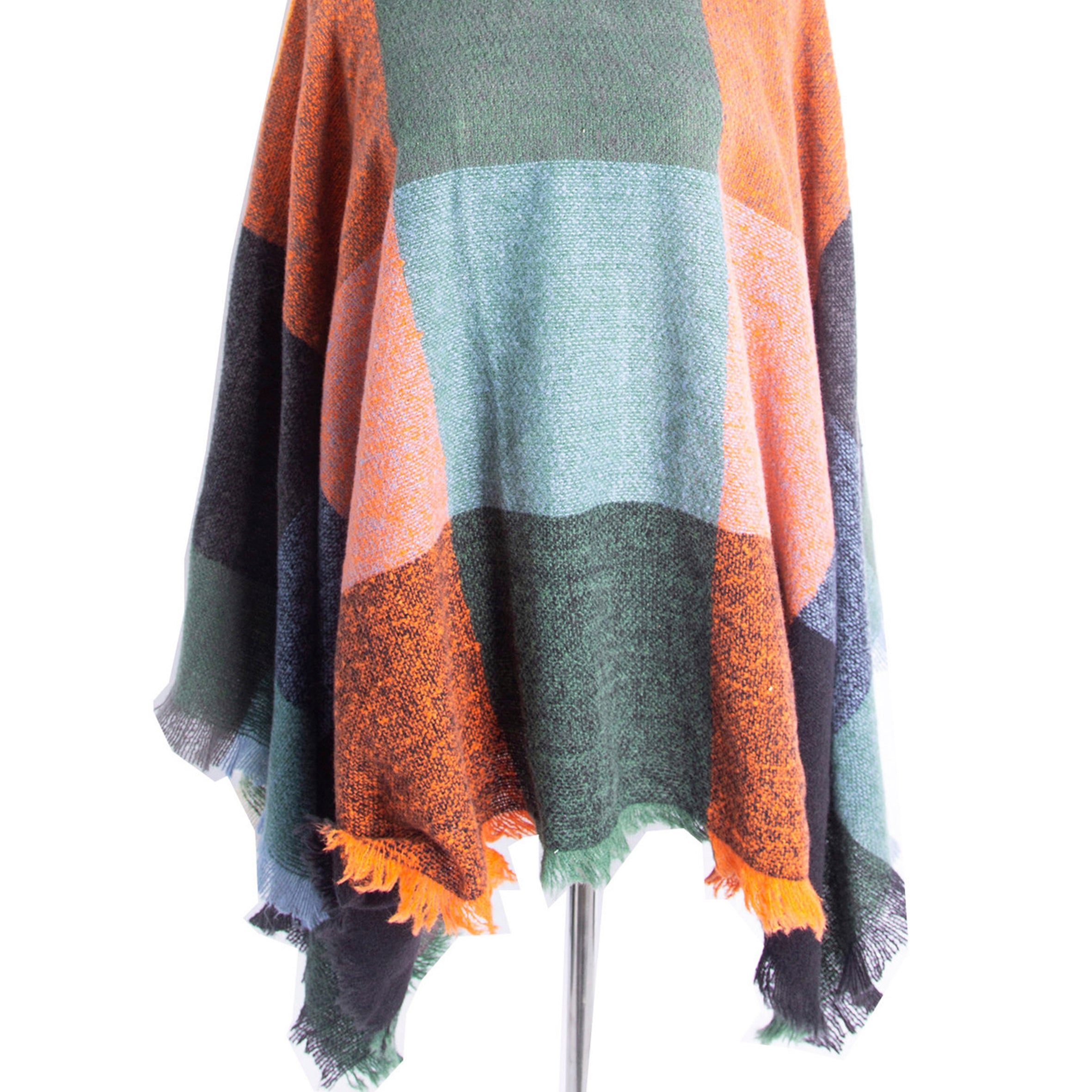 Lattice Pullover Cape S0149