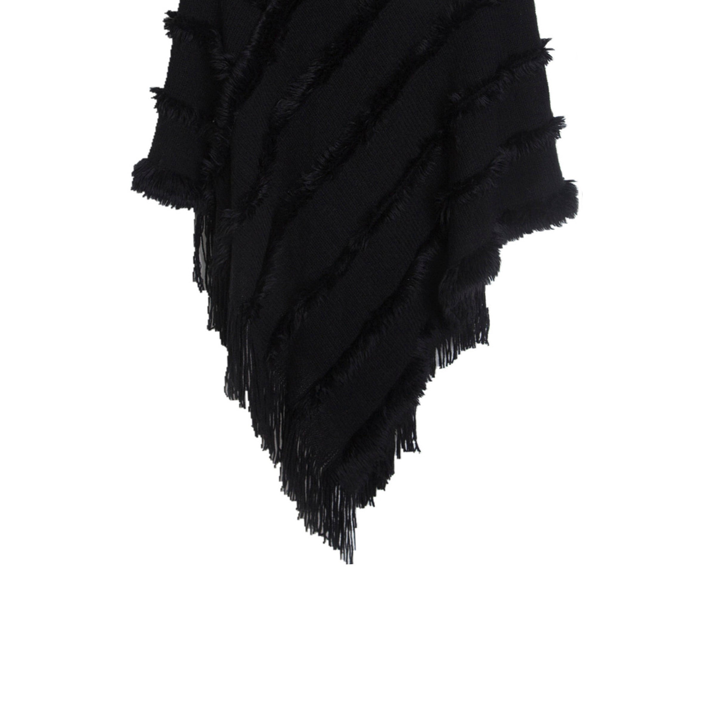 Knitted Pullover Cape S0174