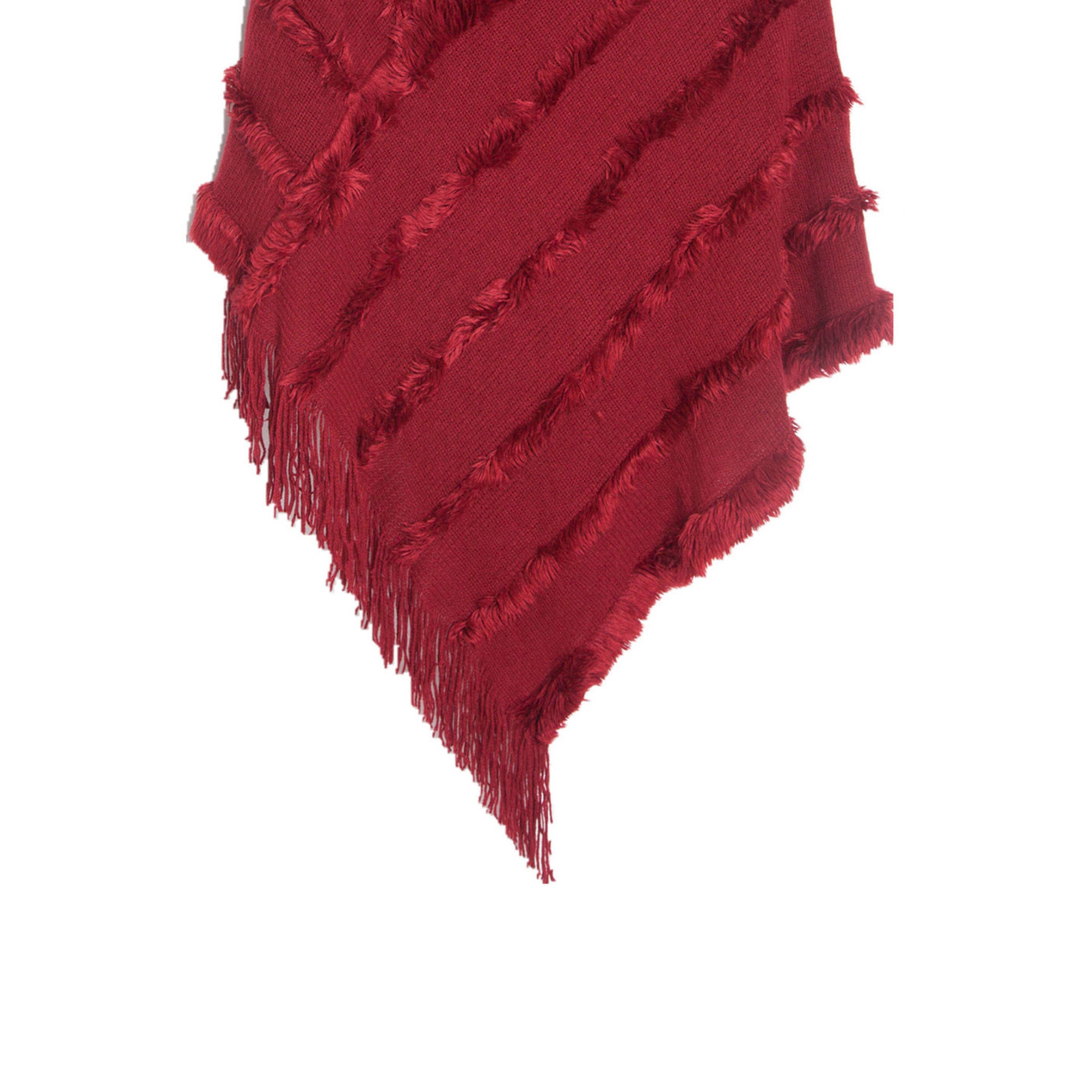 Knitted Pullover Cape S0174