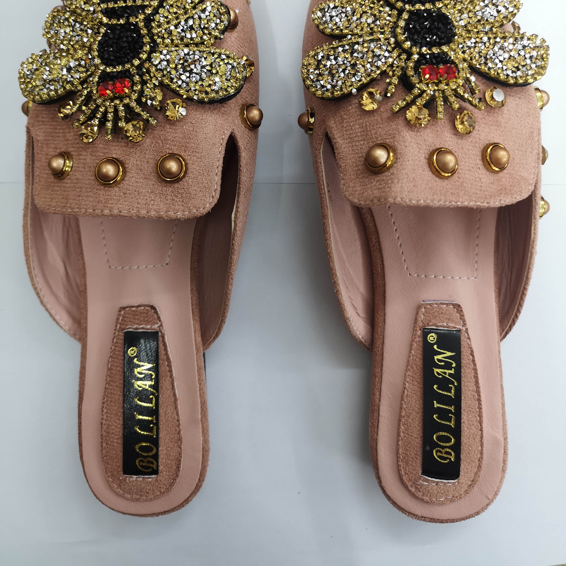 Rhinestone Bee Slippers Sandals SH0021
