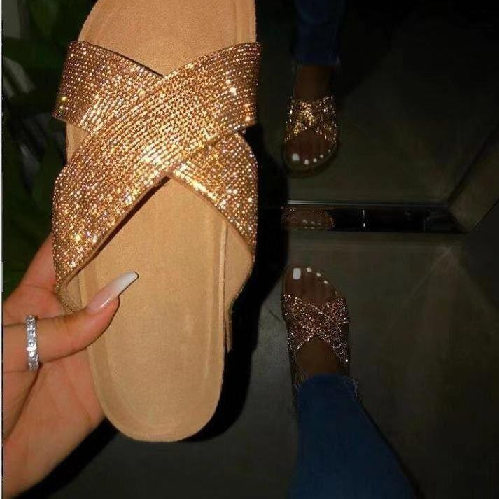 Rhinestone Sandal SH0038