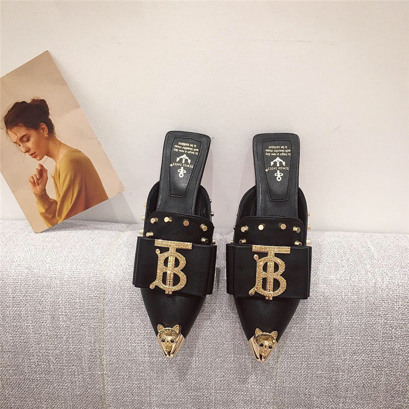 Rhinestone Slippers Sandals SH0071