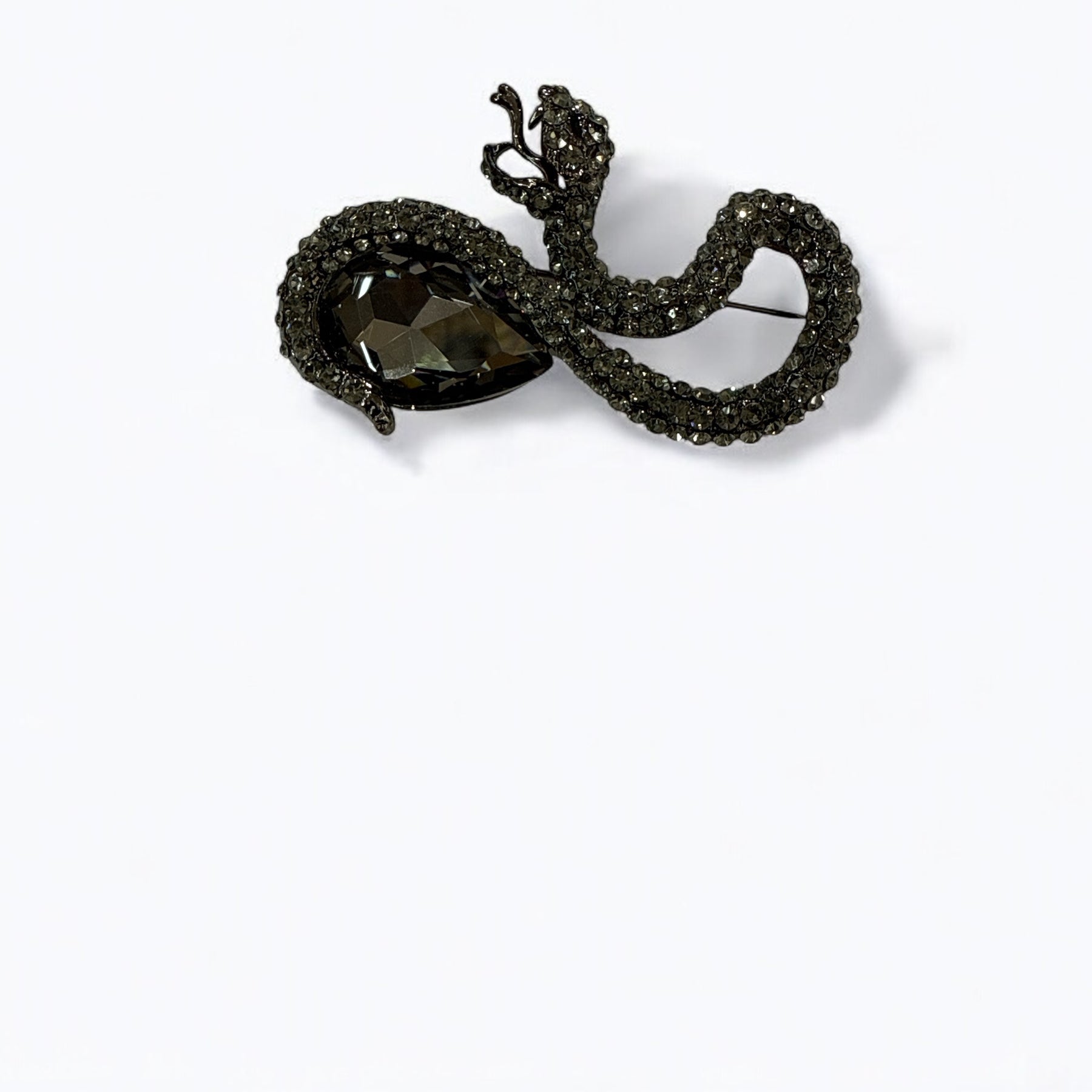 Snake Crystal Brooch PA3048