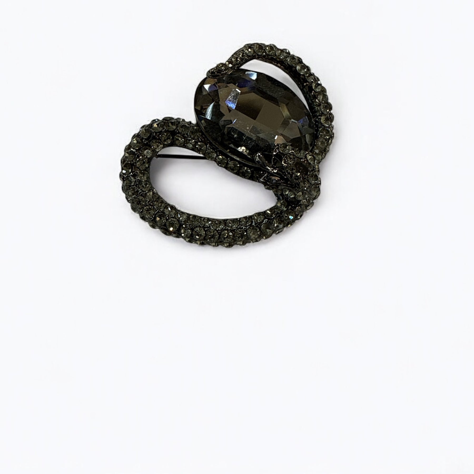 Snake Crystal Brooch PA3047