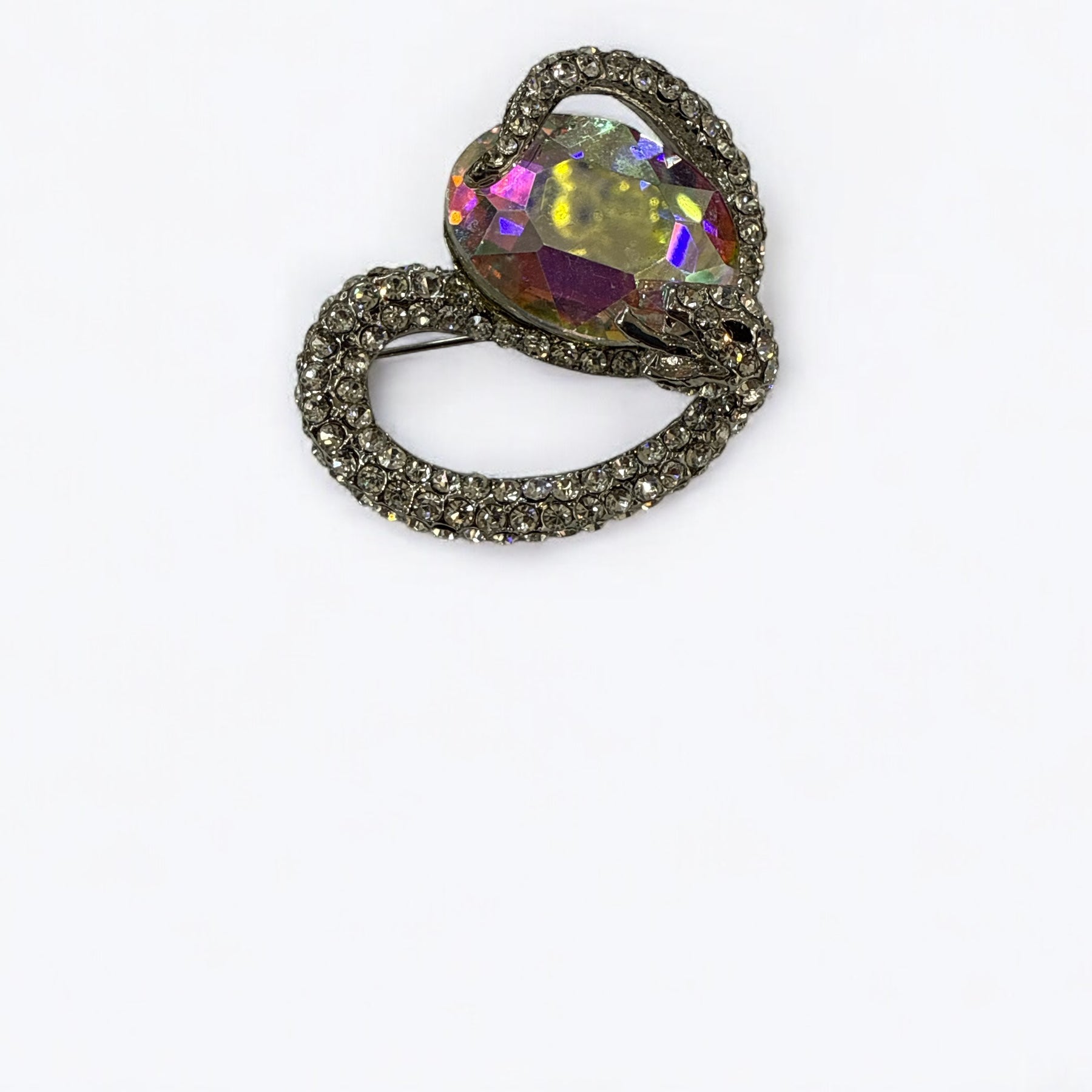Snake Crystal Brooch PA3047