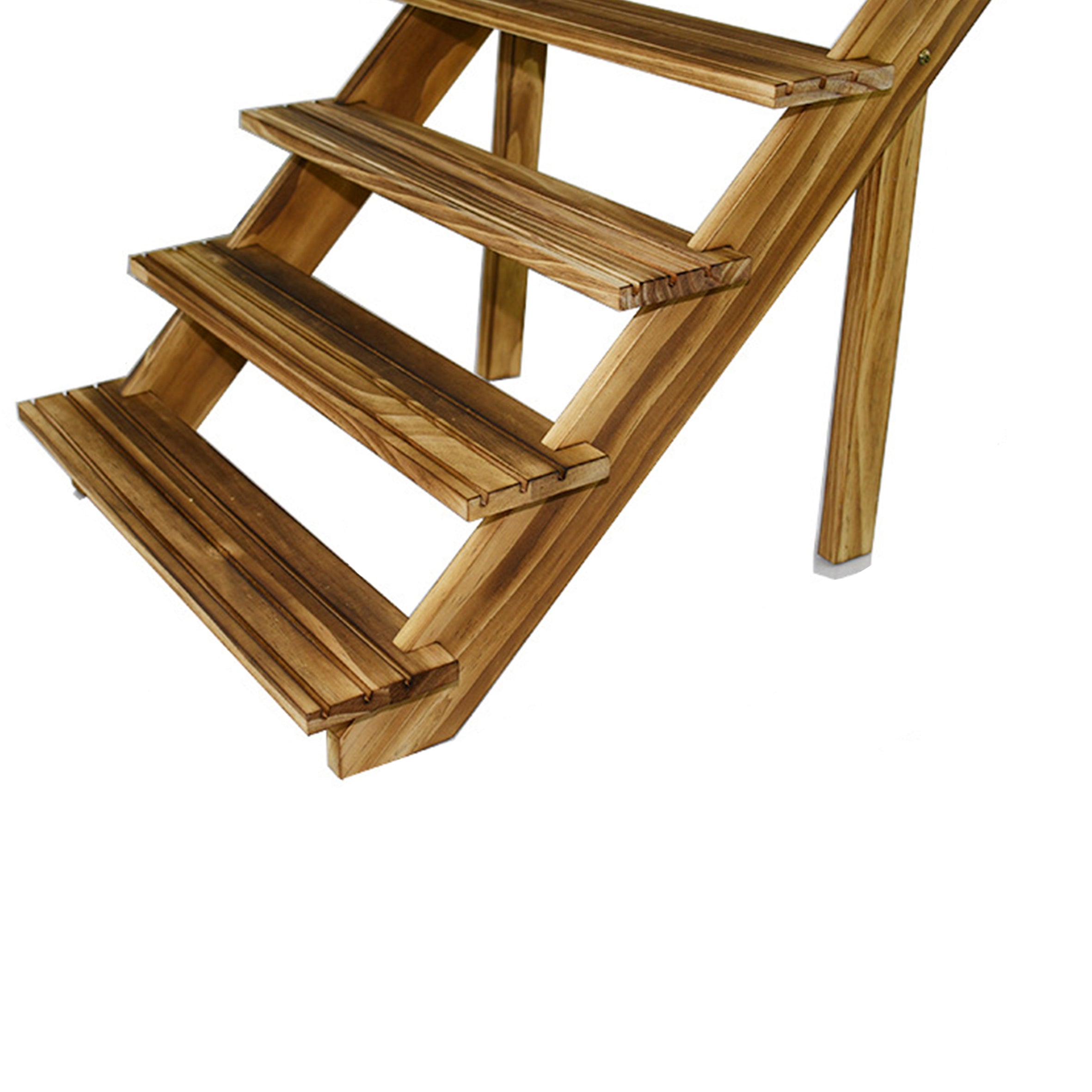 Expositor de joyas de madera de 5 escalones W1411