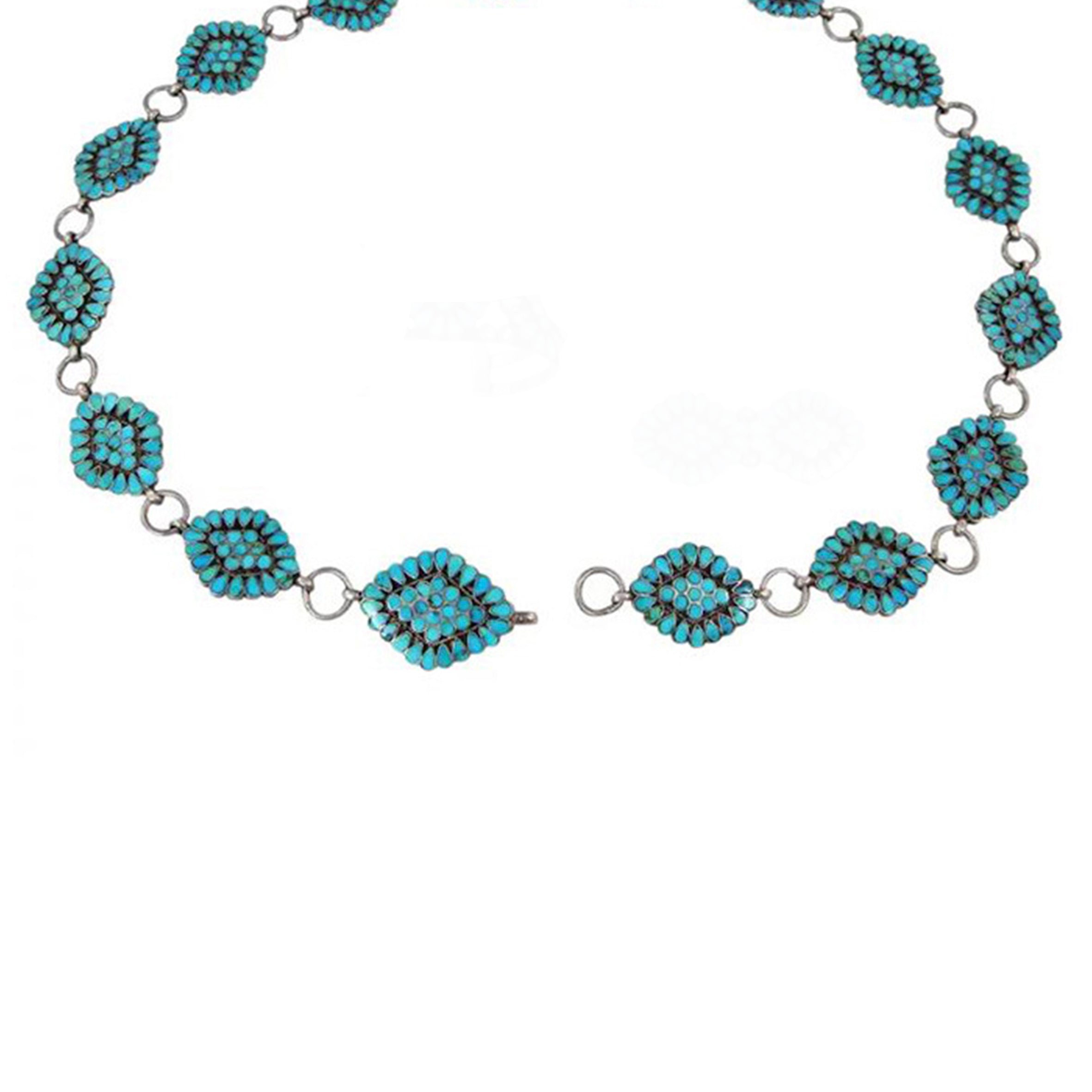 Floral Turquoise Waist Chains WA0126