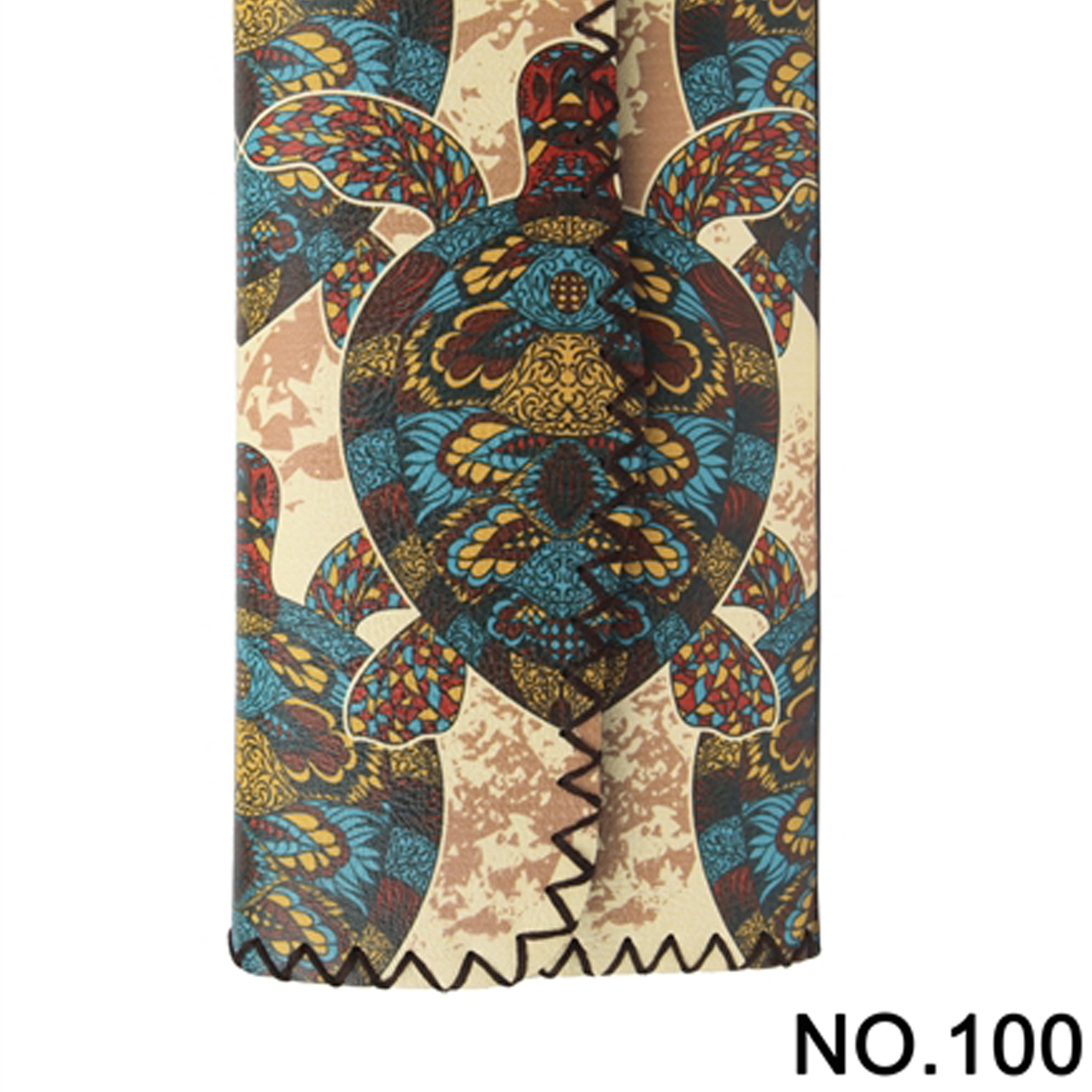 Sea Turtle Print Hand Stitch Wallet HB0582 - NO.100