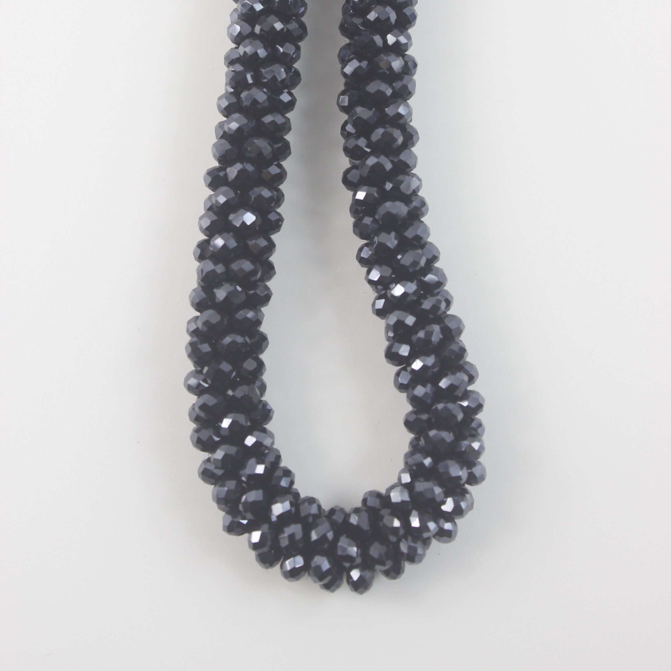 Collar corto de cristal colorido de moda N2666