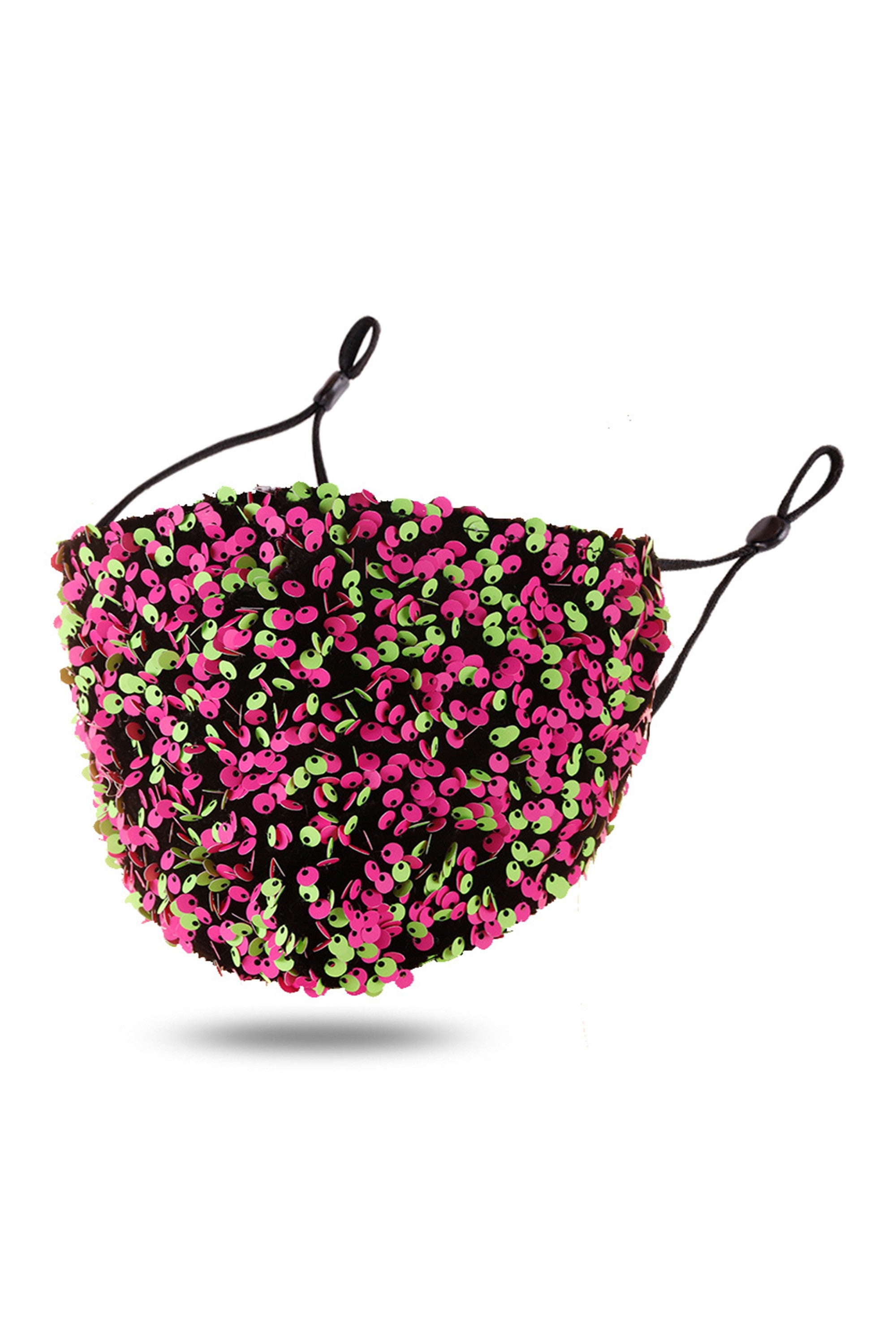 Sequins Washable Face Mask Mask-61