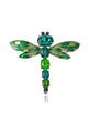 Alloy Rhinestone Dragonfly Brooch PA3186
