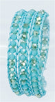 Gemstone Beaded Wrap Round Bracelet B1549
