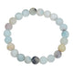 Amazonite Stone Stretch Bracelet B1587-Matte-8MM