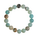 Amazonite Stone Stretch Bracelet B1587-Gloss-10MM