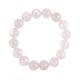 Colored Pink Jade Stretch Bracelets B1593-12MM
