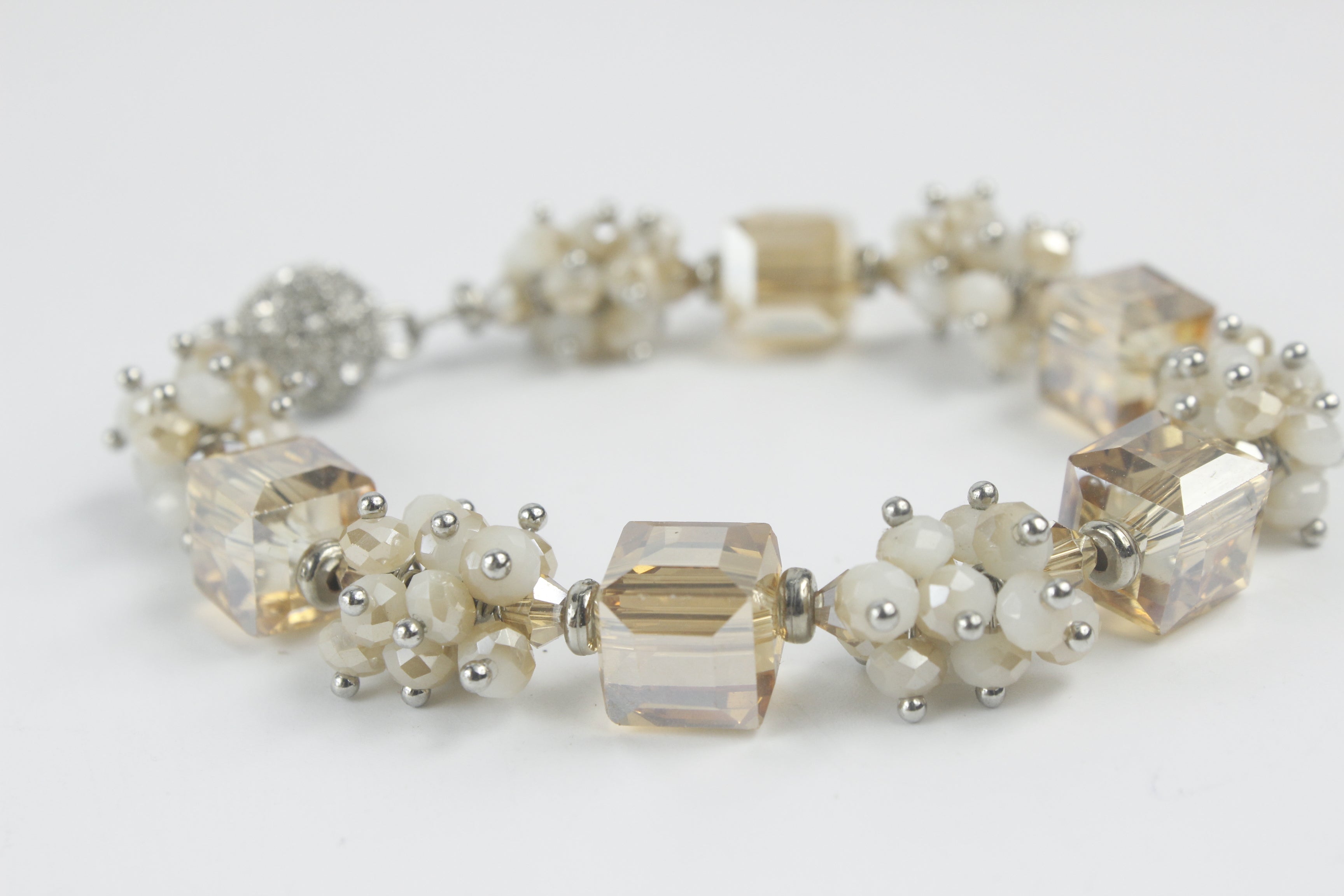 Crystal Cube Necklace B1637