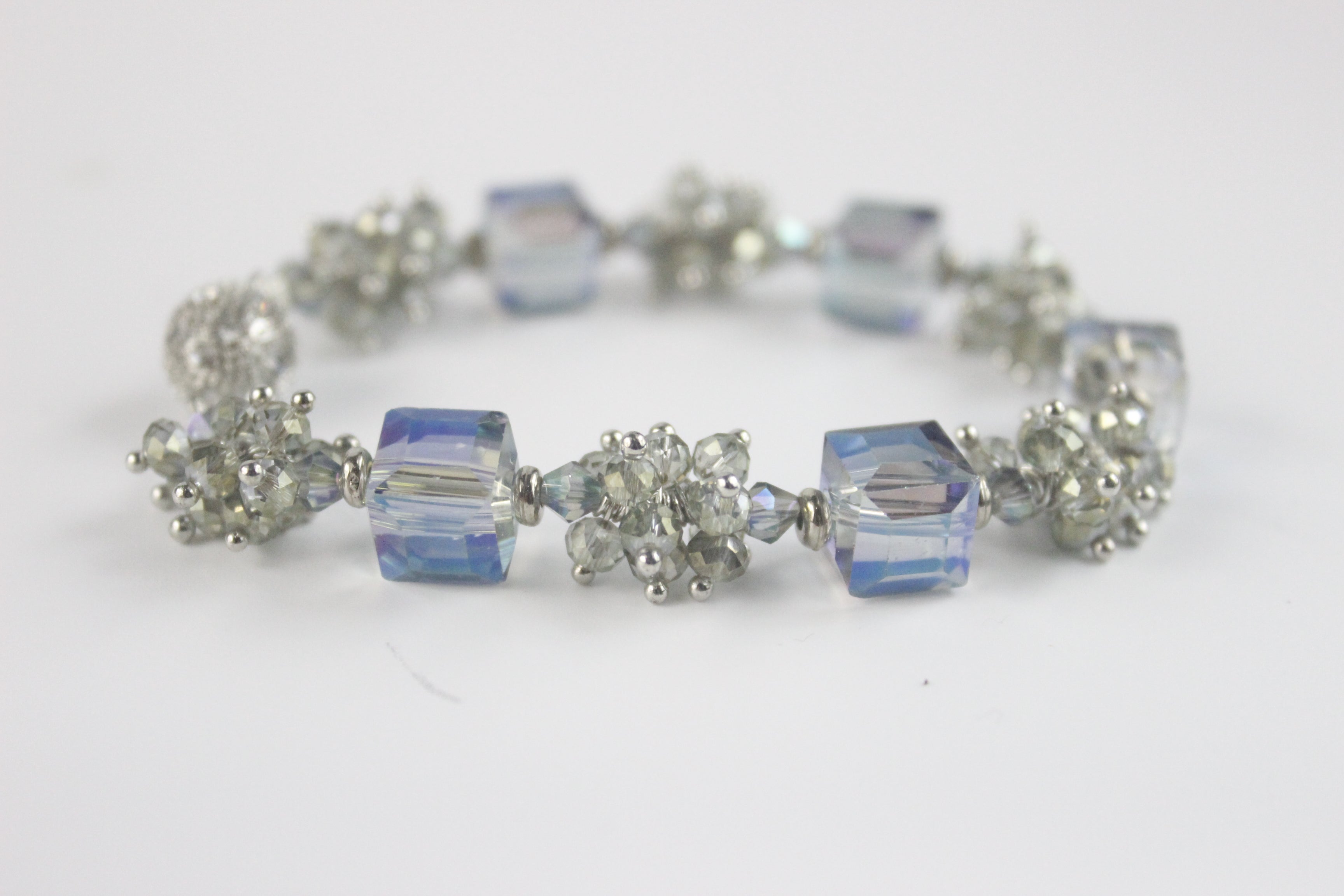 Crystal Cube Necklace B1637