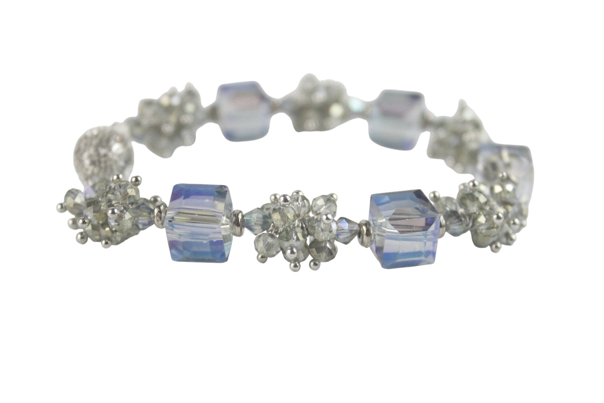 Crystal Cube Necklace B1637