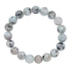 Kiwi Stone Stretch Bracelet B1873-10MM
