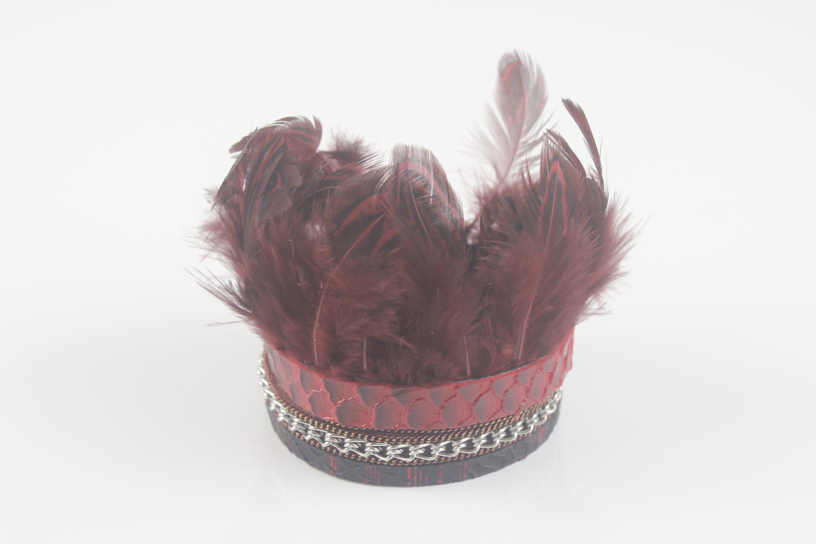 Feather Leather Magnetic Bracelet B1890