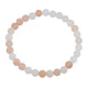 Pink Aventurine Matte Stretch Stone Bracelet B1968-6MM