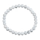 Composed Howlite Stretch Bracelet B1971-6MM