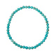 Crack Turquoise Stone Stretch Bracelet B1976-4MM