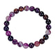 Purple Agate Bracelet B1978-8MM
